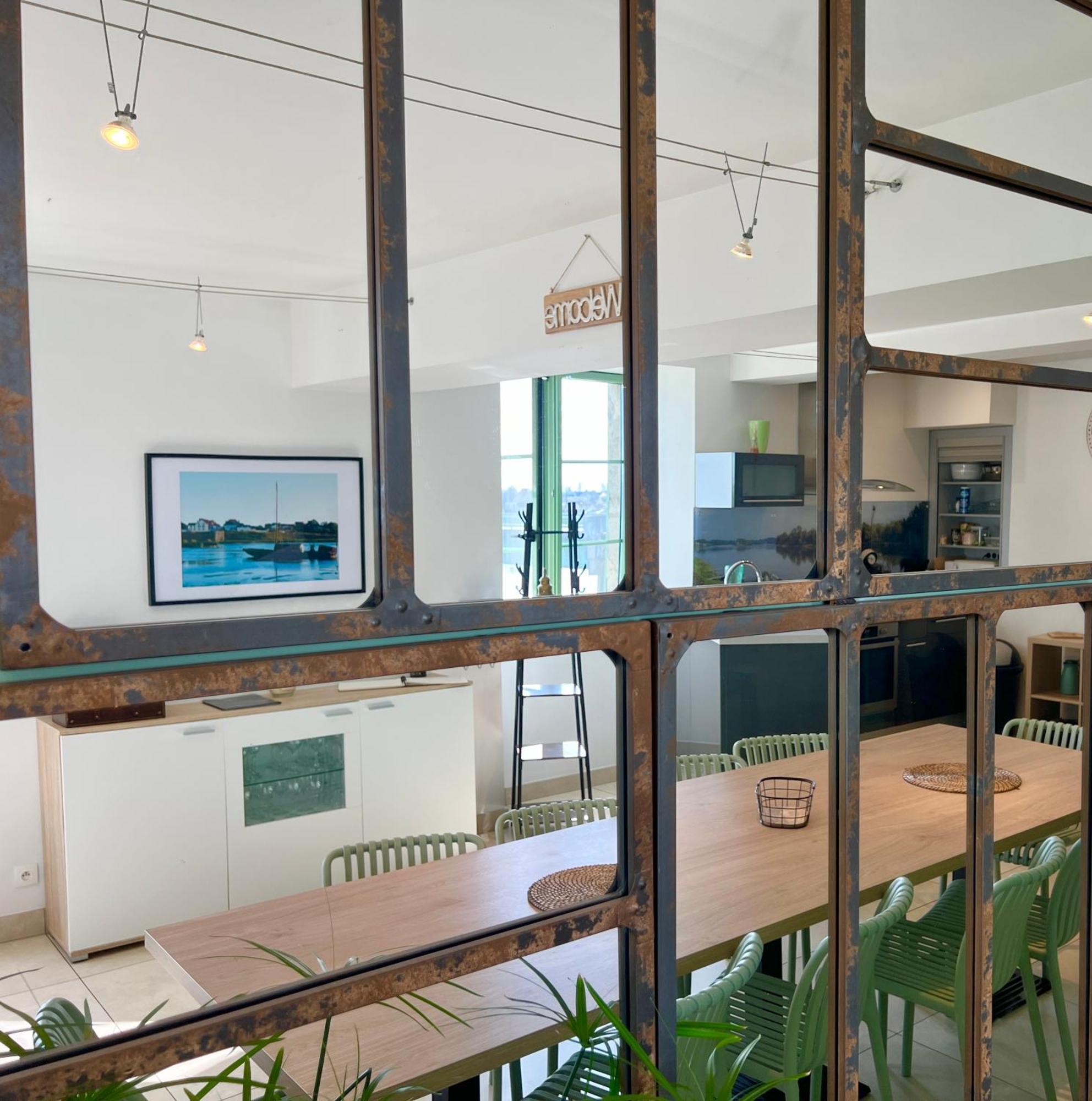 La Vue Loire Maison Saint-Denis-de lʼHôtel Kültér fotó